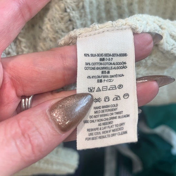 NWOT FREE PEOPLE I'LL BE AROUND CARDI CARDIGAN SWEATER - Picture 10 of 10